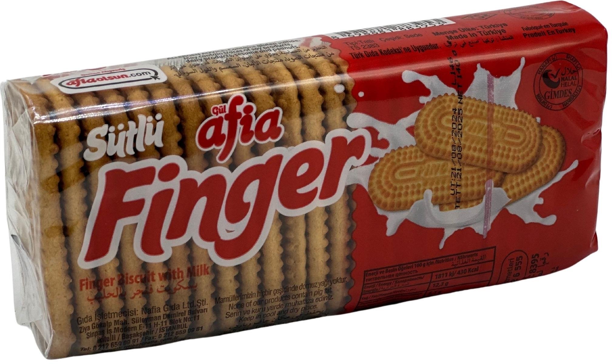 Afia Sütlü Finger Bisküvi 140 gr.