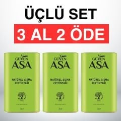 Güven Asa Ege Natürel Sızma Zeytinyağı Teneke 3 lt. 3 AL 2 ÖDE