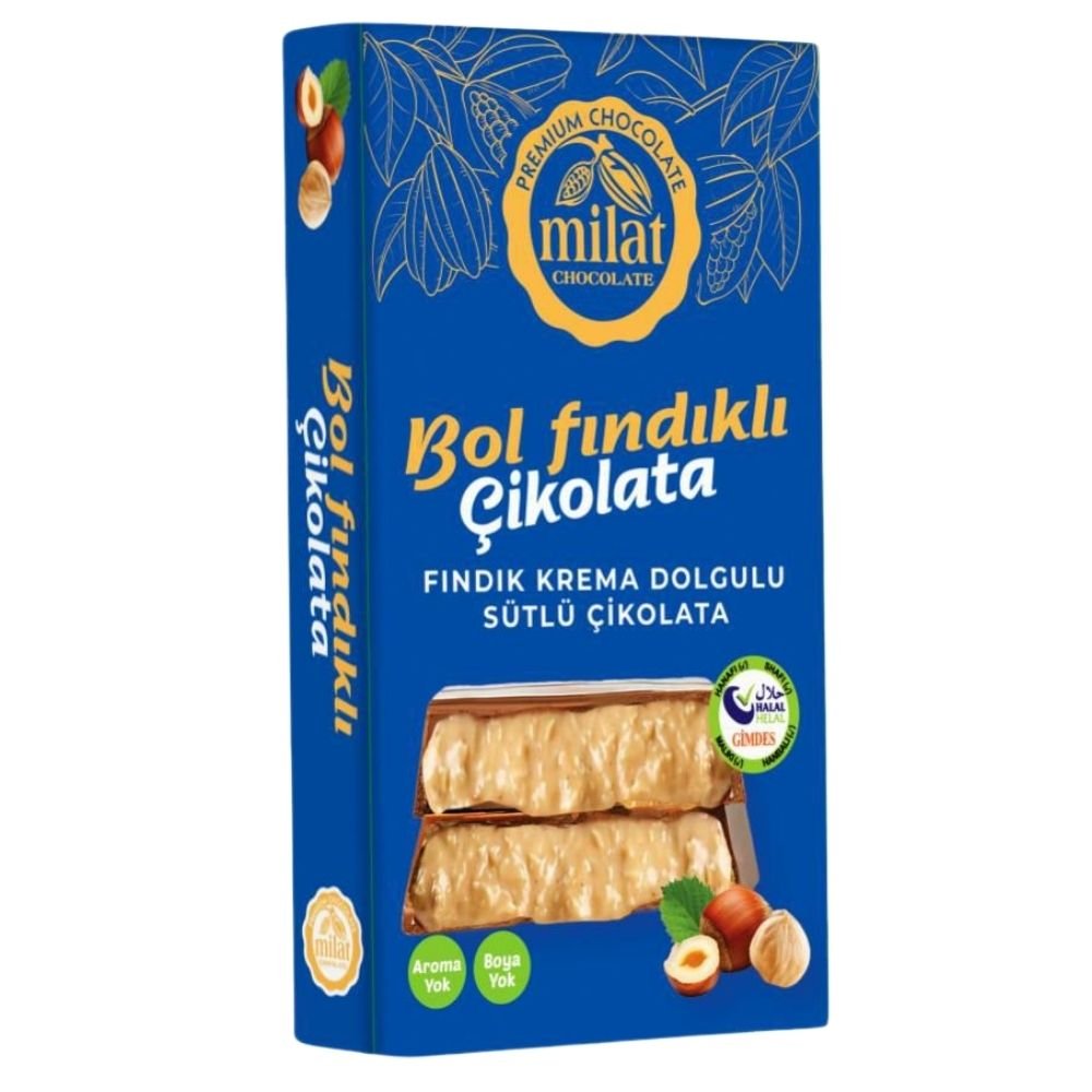 Milat Fındık Dolgulu Çikolata 60 gr.