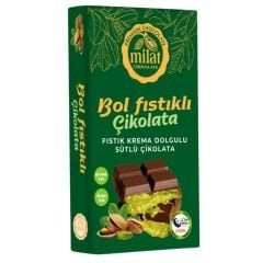 Milat Fıstık Dolgulu Çikolata 60 gr.
