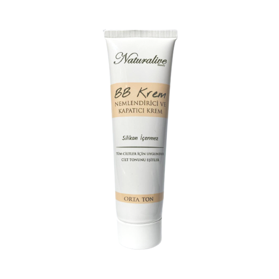 Naturalive Beauty BB Krem (Orta Ton) Nemlendirici ve Kapatıcı Krem