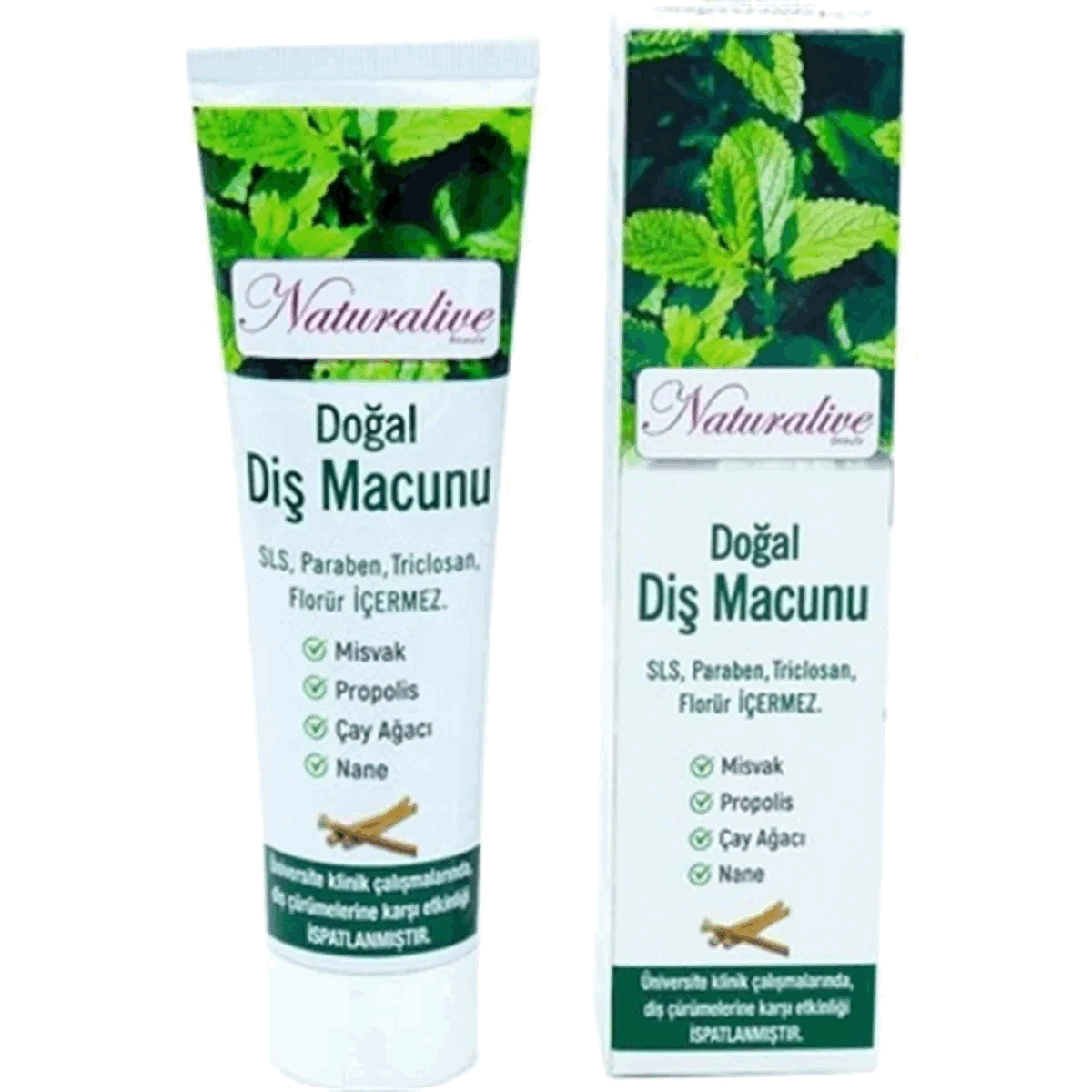 Naturalive Beauty Doğal Diş Macunu