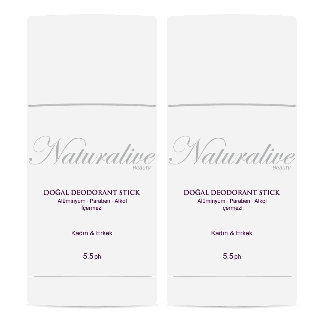 Naturalive Beauty Deodorant Stick (2 adet)