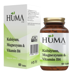 HUMA Kalsiyum, Magnezyum & Vitamin B6