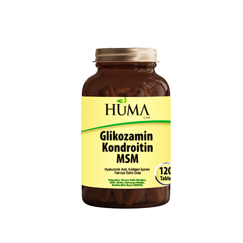 Huma Liva Glukozamin, Kondroitin ve MSM 120 Tablet