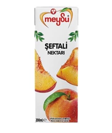 Meysu Şeftali Nektar Meyve Suyu 200 Ml