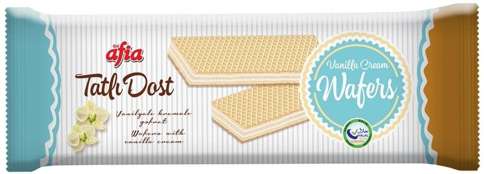 Afia Tatlı Dost Vanilya Kremalı Gofret 140 gr.