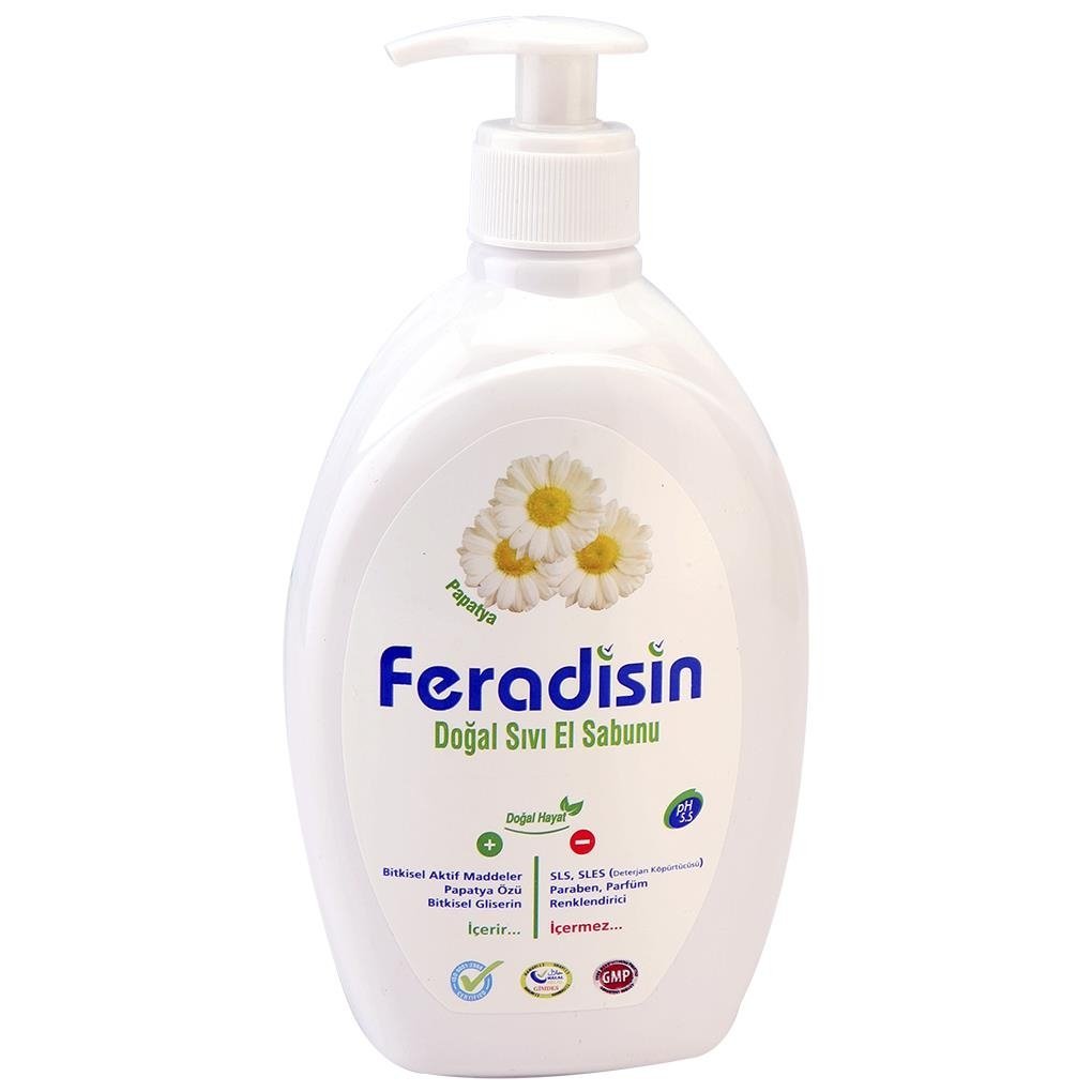 Feradisin Doğal Sıvı Sabun Papatya 500 ml.