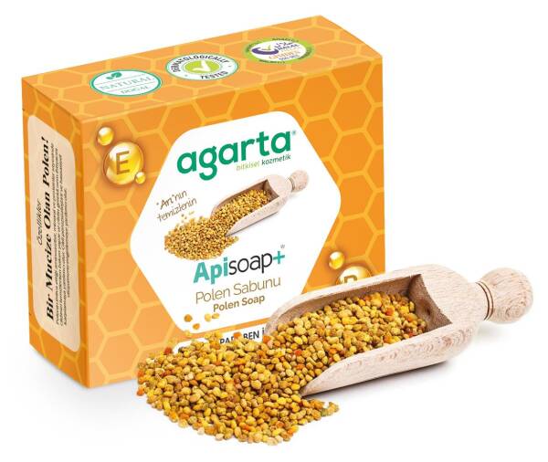 Agarta Doğal El Yapımı Polenli Sabun 125 Gr
