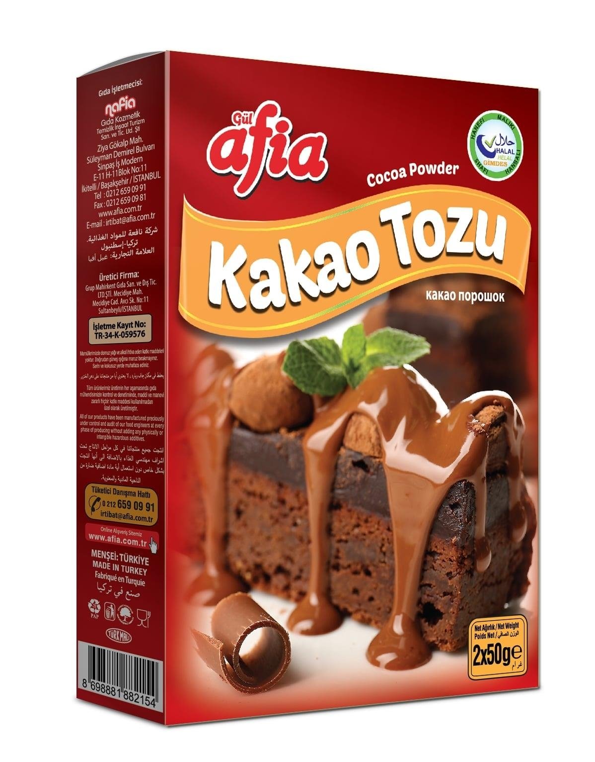 Afia Kakao Tozu 10x100 gr.