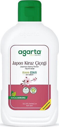 Agarta Doğal Japon Kirazı Çiçeği Sıvı Sabun 1500 ml