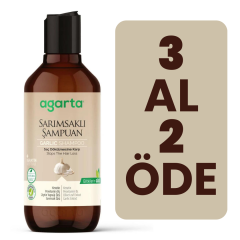 3 AL 2 ÖDE Agarta Doğal Şampuan Sarımsaklı 400 ml.