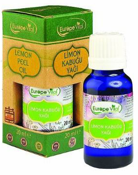 Europe Vital Limon Kabuğu Yağı 20 ml.