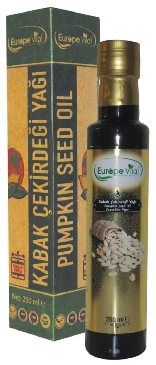 Europe Vital Kabak Çekirdeği Yağı 250 ml.