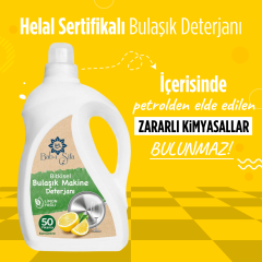 Babı Şifa Limon Yağlı Bitkisel Bulaşık Makine Deterjanı 2 Lt