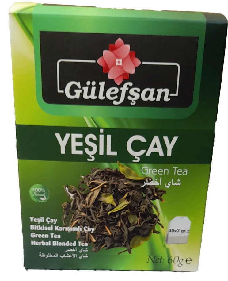 Gülefşan Yeşil Çay 60 gr.
