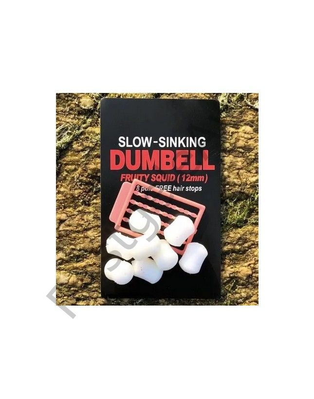 Captain 3497 Dumbell White Color 8'li Paket Sazan Yemi