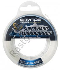 Savage Gear Super Hard Fluorocarbon 45 M 0.77 MM 25.70 KG 56.65 LB Clear