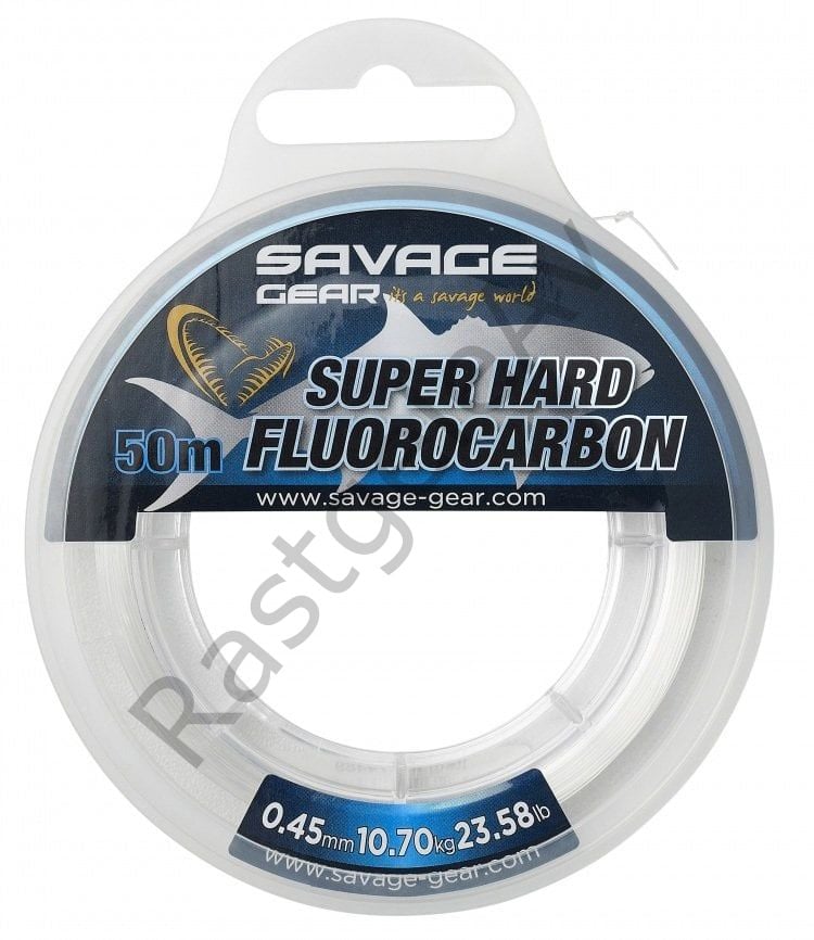 Savage Gear Super Hard Fluorocarbon 50 M Clear