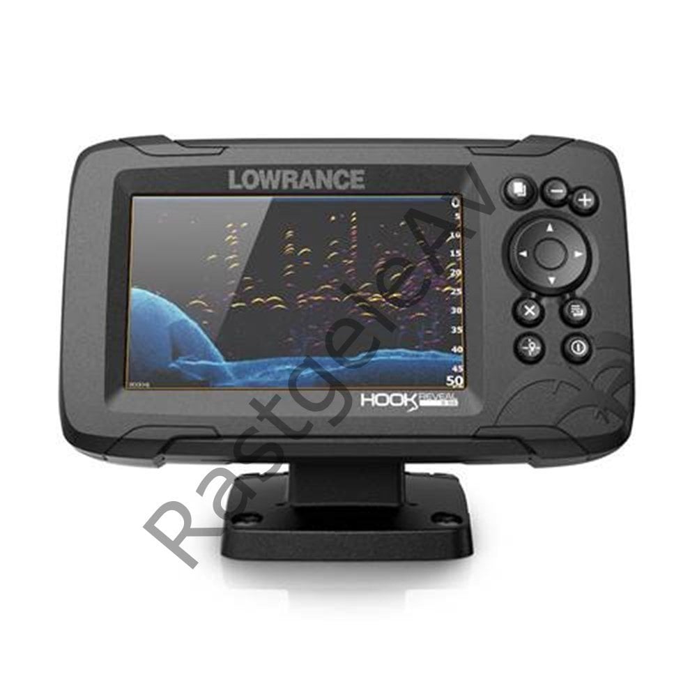 LOWRANCE BALIK BULUCU + GPS HOOK REVEAL 7  50/200kHz Türkçe Menü