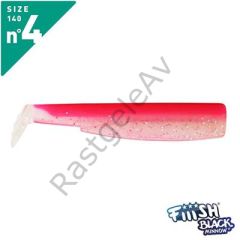 Fiiish BM140/4 BM353 3 Adet Gövde Rose Fluo Silikon Yem