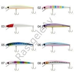 Captain 3442 Pela 80 mm Floating 6 gr Kurşun Arkası Maket Balık