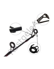 Captain Kamış Porselen Uç Seti 80'li Kutu Black-Nikel 18-20-22-24-26mm