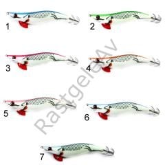 Captain 3031 Kalamar Zokası 12cm Casting Bilyeli Squid Size 3.5 18gr