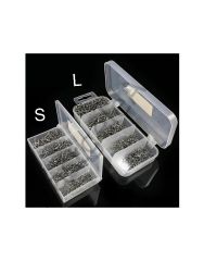 Captain 5191 İnox Kilitli Klips Seti Kutuda Size:Mix-S
