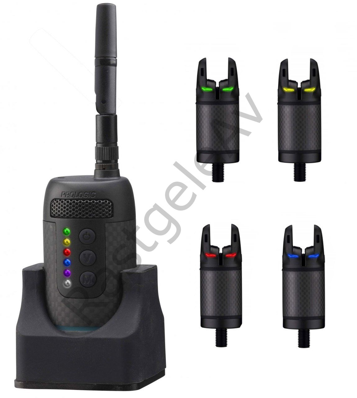 Prologıc K3 Bite Alarm Set 4+1 (Green,Yellow,Red,Blue)