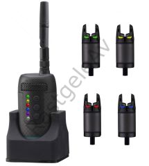 Prologıc K3 Bite Alarm Set 4+1 (Green,Yellow,Red,Blue)
