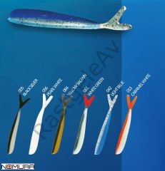 Nomura Orgınal Double Taıl 7,5cm 2.1g 10 Adet Suni Yem