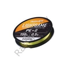 Gosen Answer Light Game PE8 Örgü LRF İpi 150mt Coctail Yellow