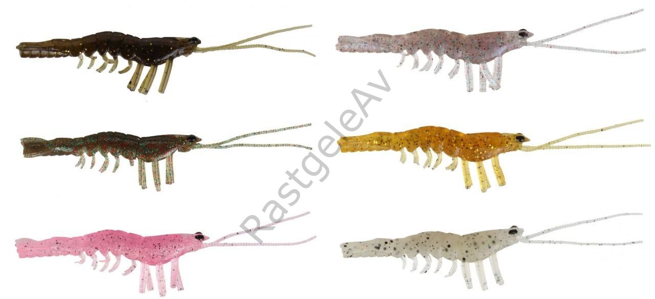 Savage gear LB Manic Shrimp 10 cm 4 Adet Suni Yem