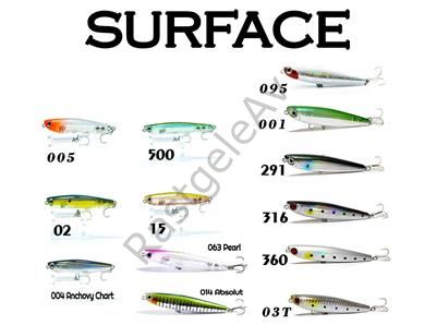 FUJIN Surface Minnow SF-90SW Maket Balık