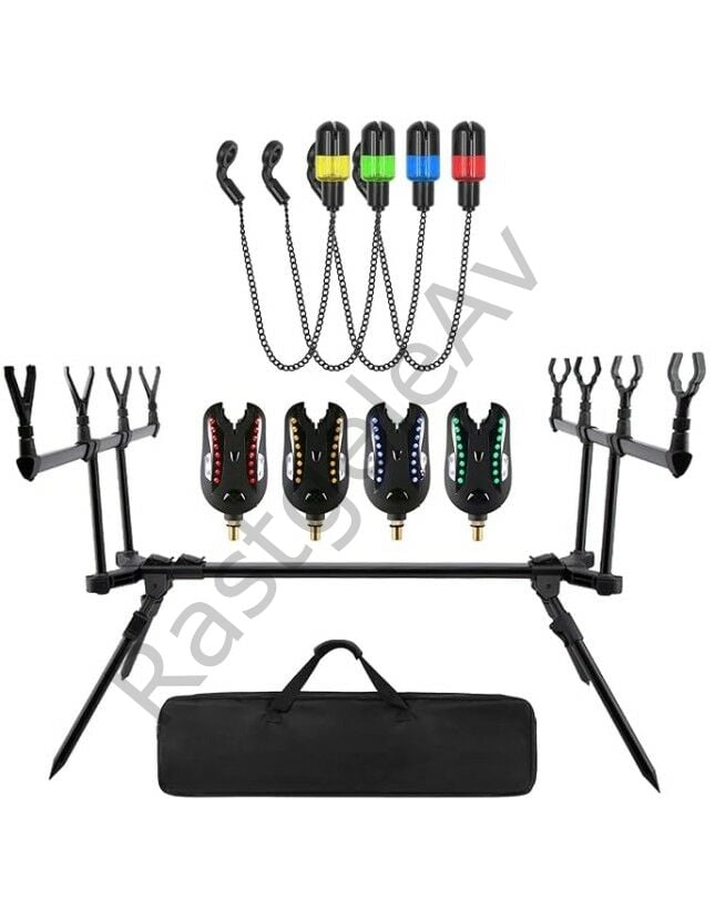 Captain 7646 Carp Sehpa Alarm Swinger 4lü Combo SET