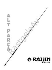 Fujin Raijin X Plus Aji Lrf Kamışı 228cm 04-5gr Alt Parça
