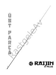 Fujin Raijin X Plus Aji Lrf Kamışı 228cm 04-5gr Üst Parça