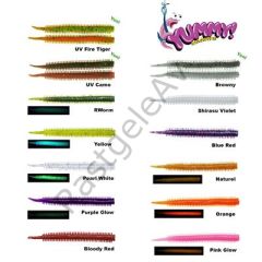 FUJIN Yummy Sandworm 7cm LRF Silikonu