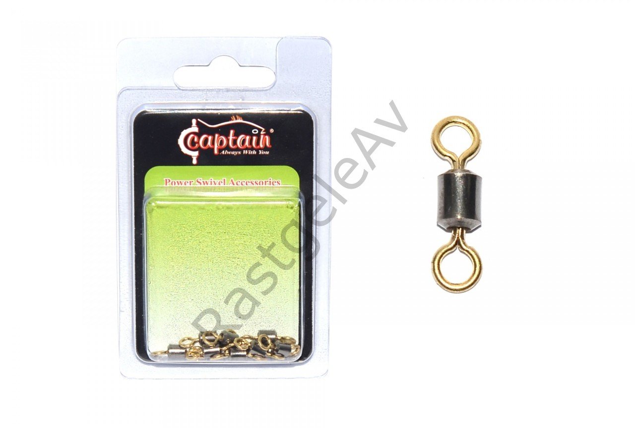 Captain 5007 Rulmanlı Fırdöndü 10'lu Paket Black Gold
