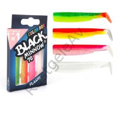 Fiiish BM70/1 BM632 4X Color Box Flashy Silikon Yem