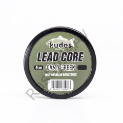 Kudos Lead Core Camo Green 5m 35 Lb.