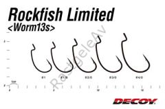 DECOY Worm13S Rock Fish Limited Güçlendirilmiş Offset İğne