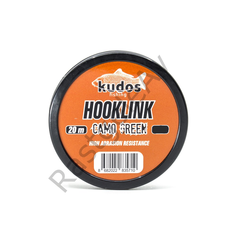 Kudos Hooklink Camo Green 20m 25 Lb.
