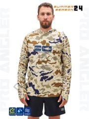Fujin Pro Angler S24 Hooded Natural Camo