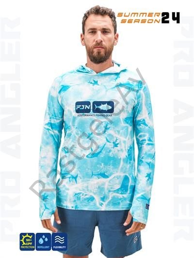 Fujin Pro Angler S24 Hooded Water Camo