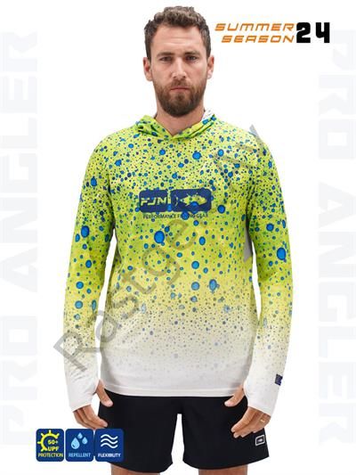 Fujin Pro Angler S24 Hooded Green Ocean