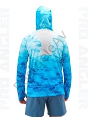 Fujin Pro Angler S24 Buff&Hoodie Blue Wave