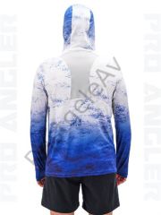 Fujin Pro Angler S24 Buff&Hoodie Grey Wave