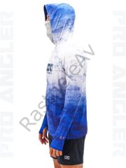 Fujin Pro Angler S24 Buff&Hoodie Grey Wave